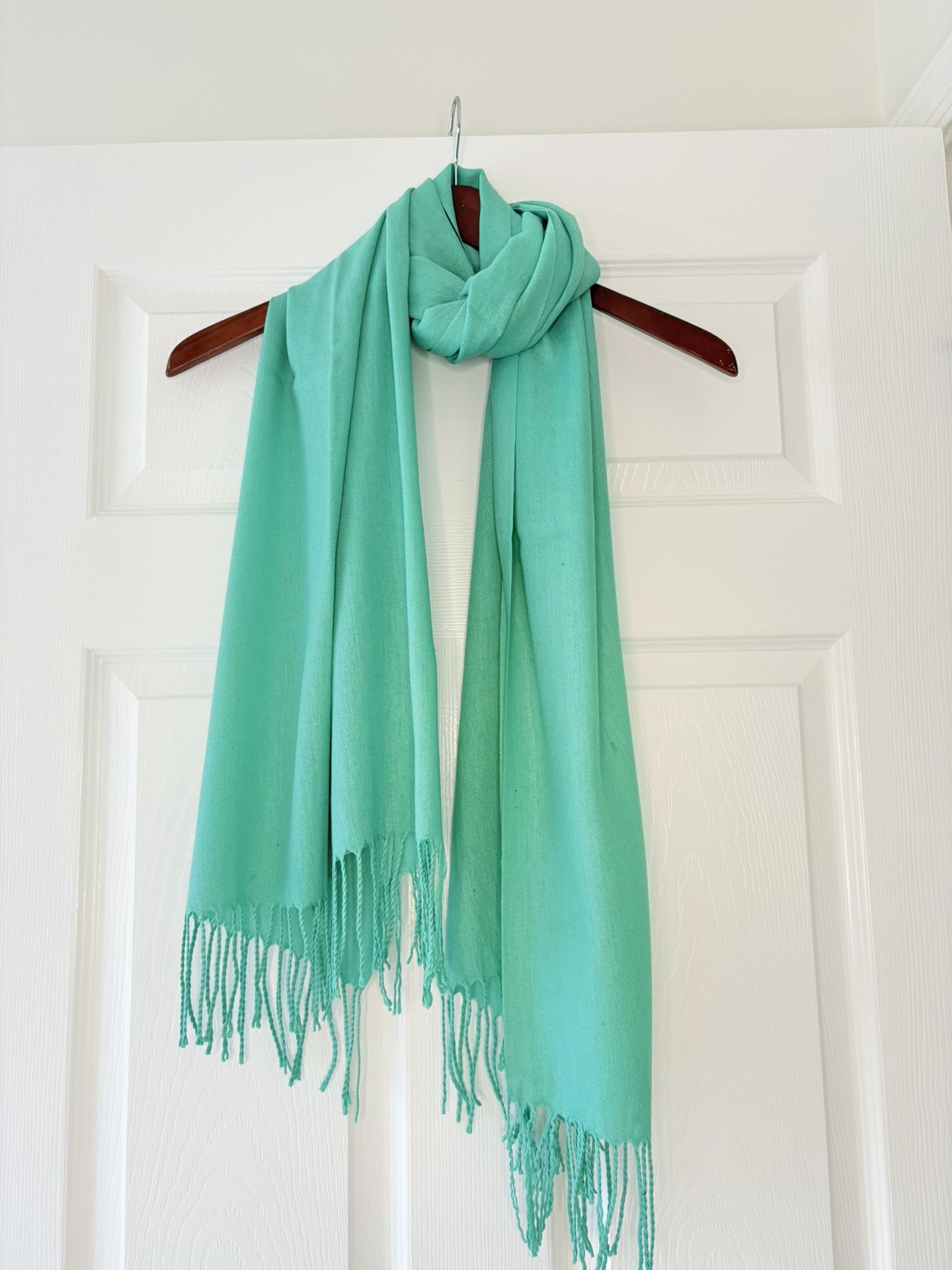 Solid Color long cashmere Turkish Scarf Hijab Scarf - photo 2