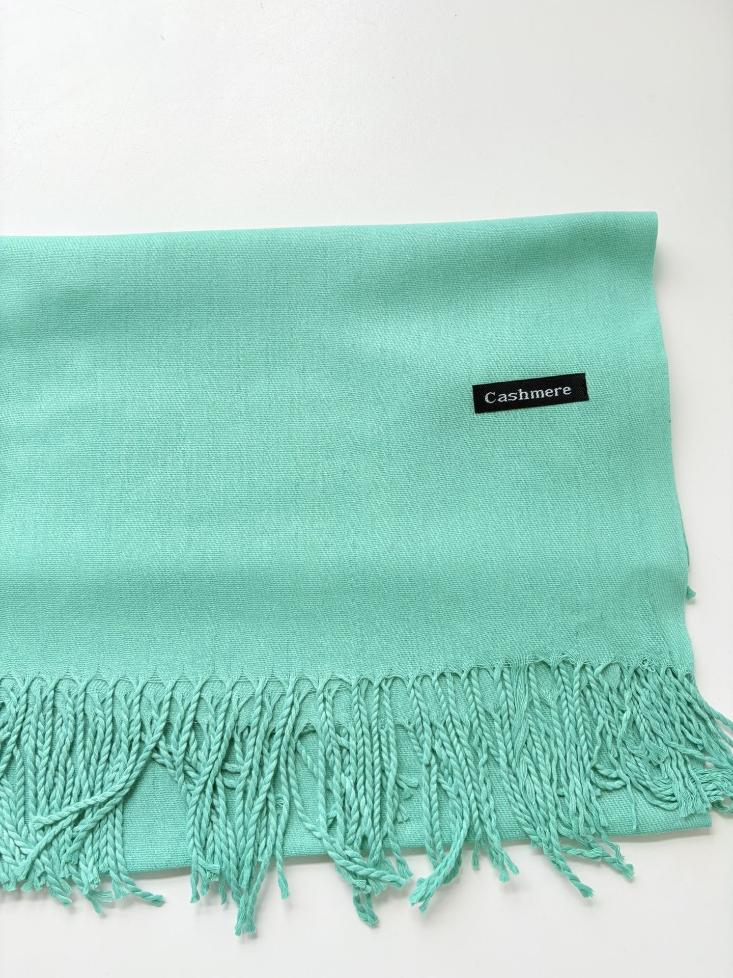 Solid Color long cashmere Turkish Scarf Hijab Scarf - photo 4