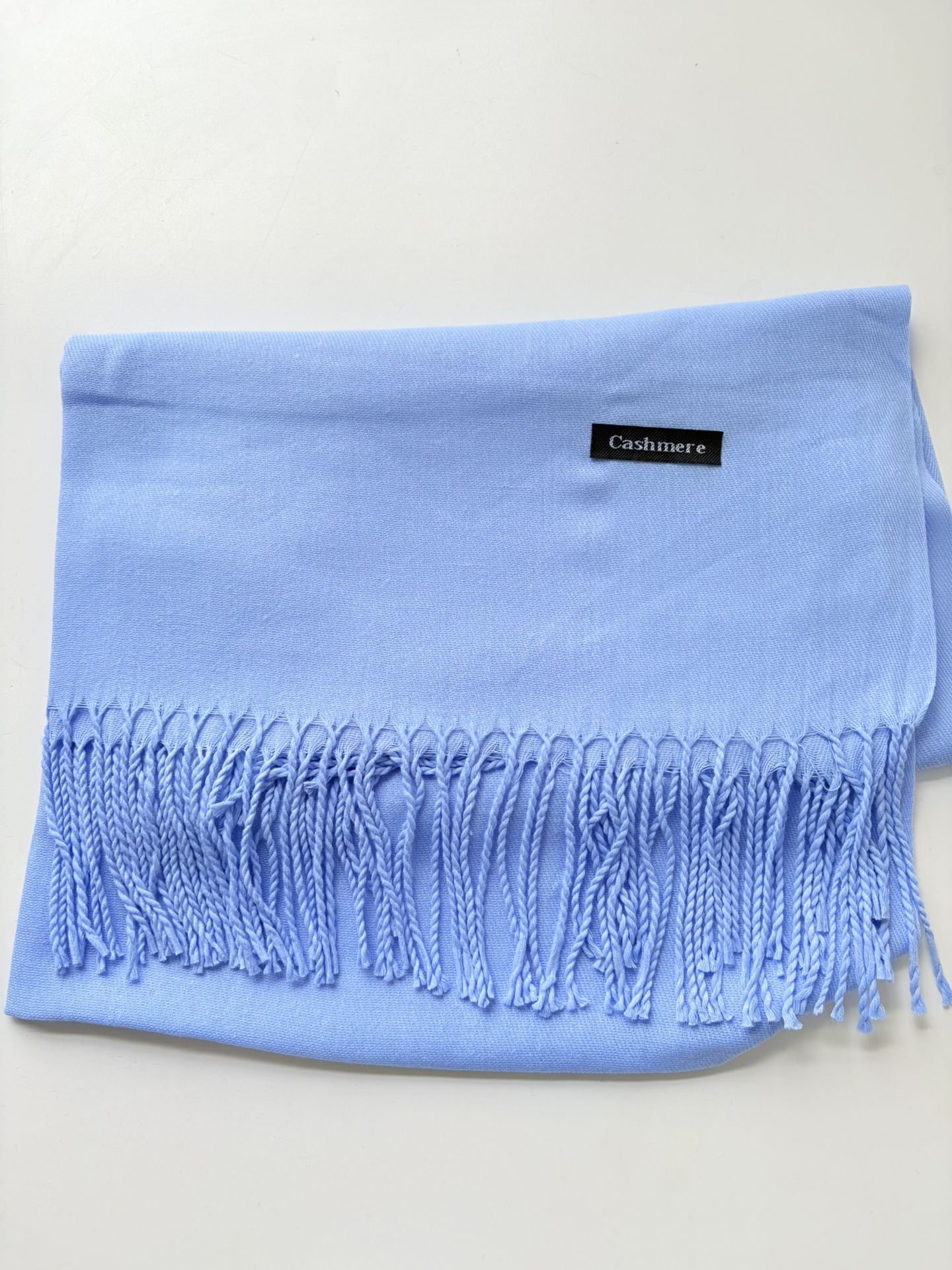Solid Color long cashmere Turkish Scarf Hijab Scarf - photo 2