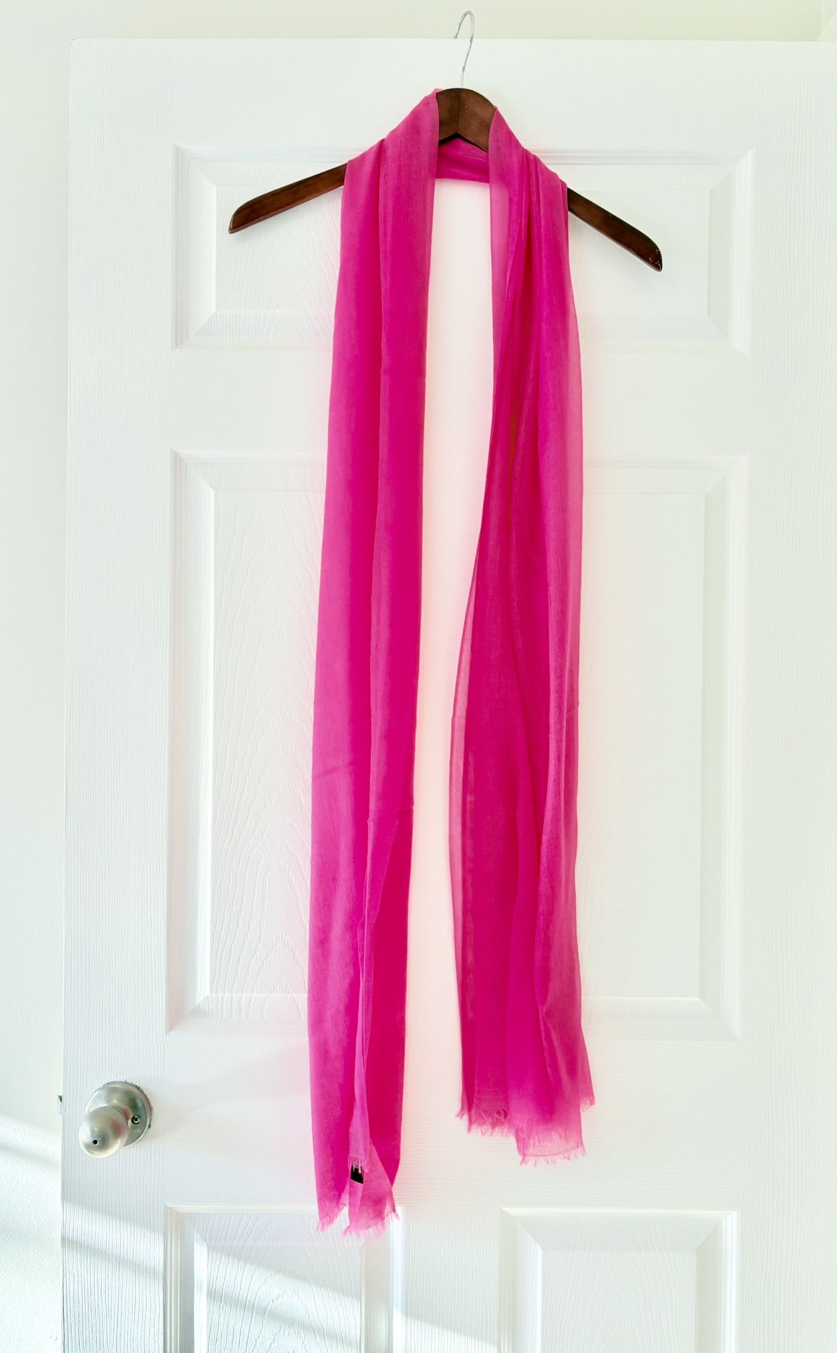 Luxury 100%Cashmere Trending Featherweight Long scarf