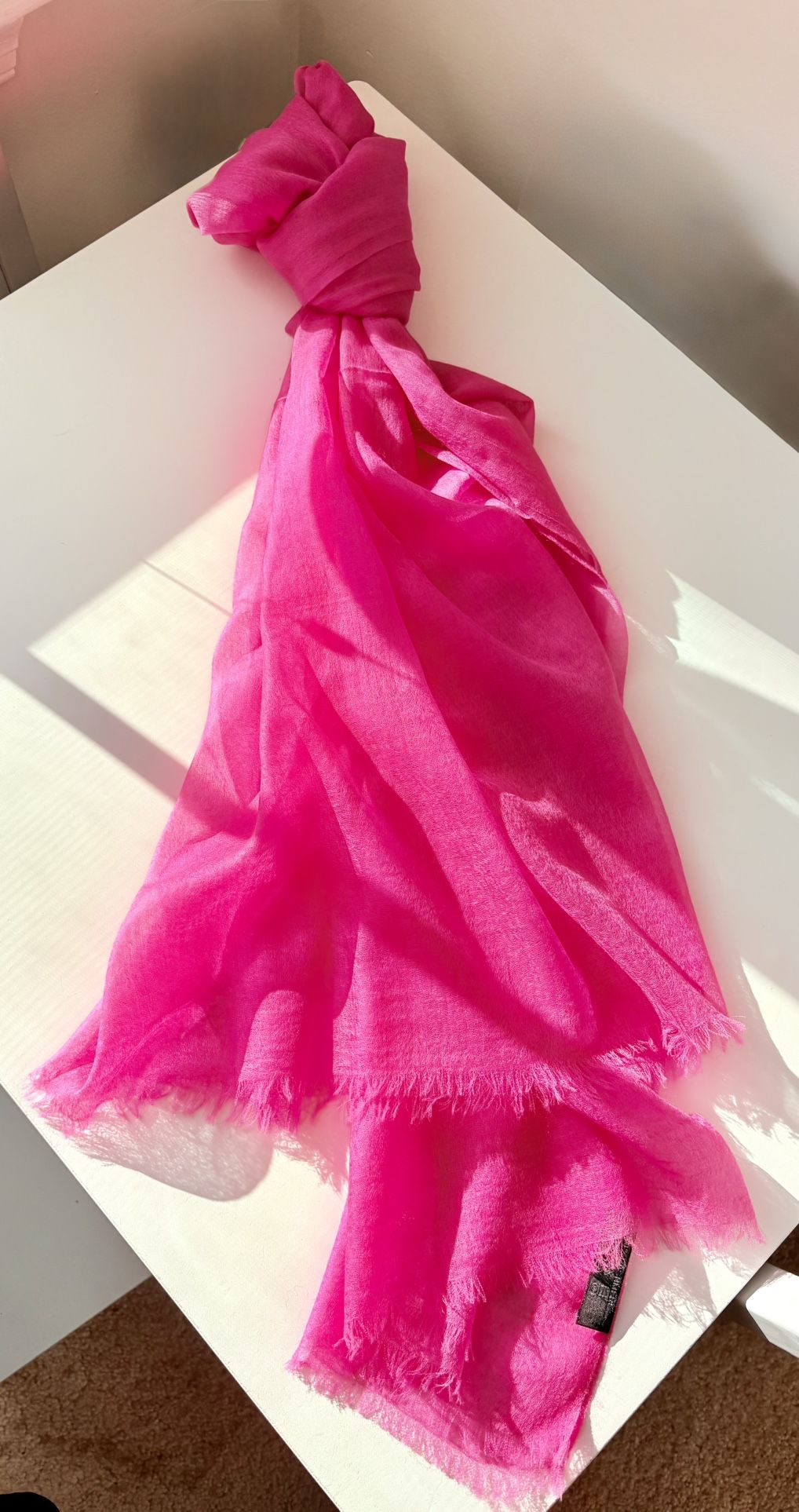 Luxury 100%Cashmere Trending Featherweight Long scarf - photo 3
