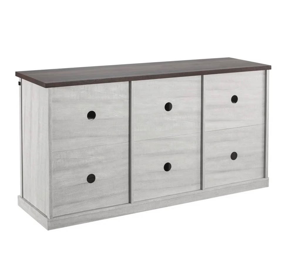 Farmhouse TV Stand / Sideboard / Credenza – Barn Door | Fits TVs - photo 5