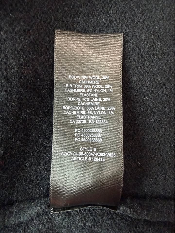Aritzia Flanders Wool Cashmere Dress Size XS NWT - photo 5