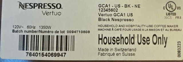 Nespresso VertuoLine Coffee Machine - photo 4