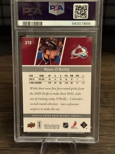 2009-10 Upper Deck Ryan O’Reilly Young Guns RC #213 Rookie - photo 2