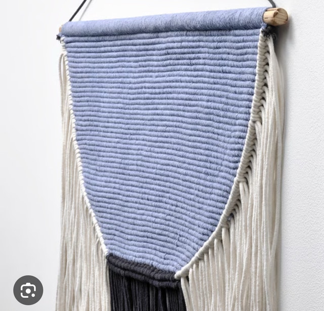 BRAND NEW! Designer macrame wall hanging with tags - photo 4
