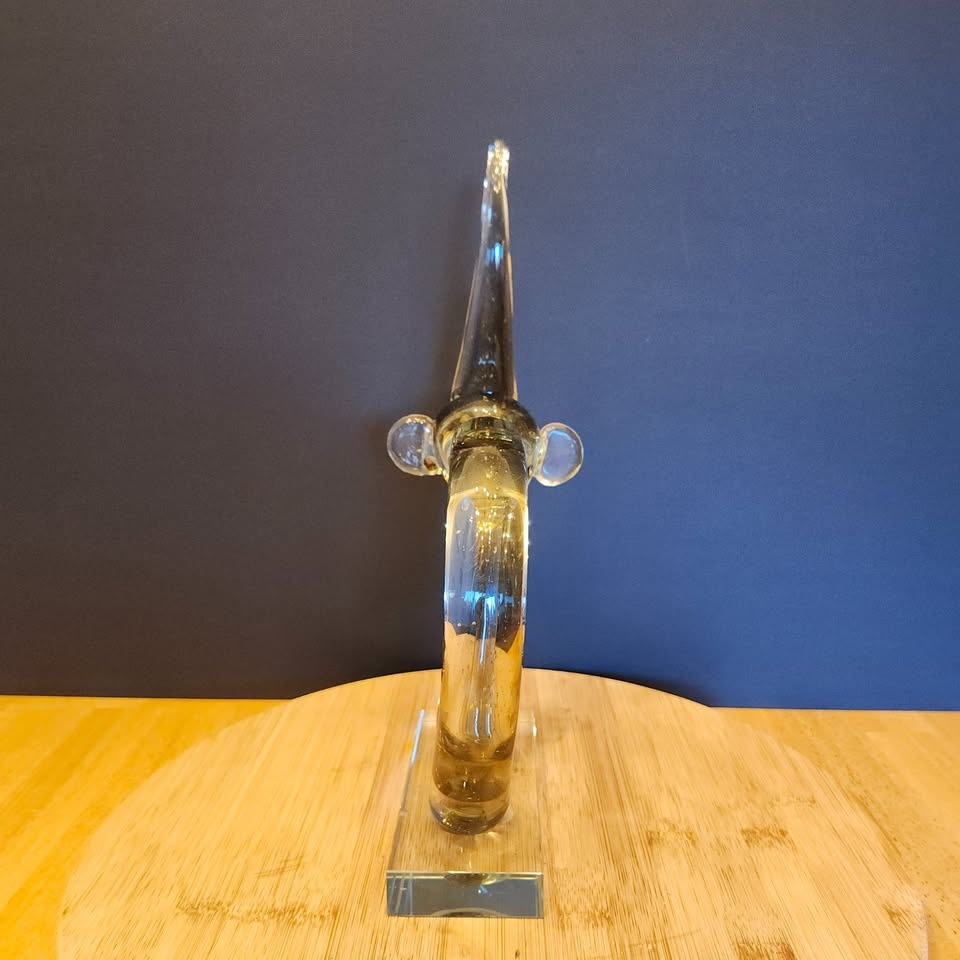 🥕 Decorative Glass Elephant Sculpture 🥕 - photo 2