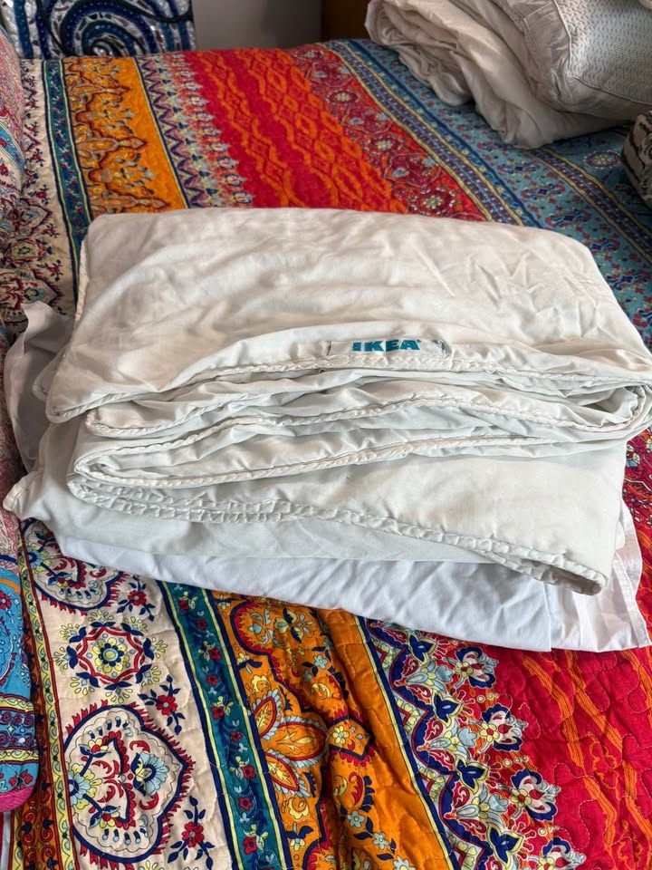 Double bed, duvet, insert, and bed bedsheet - photo 2