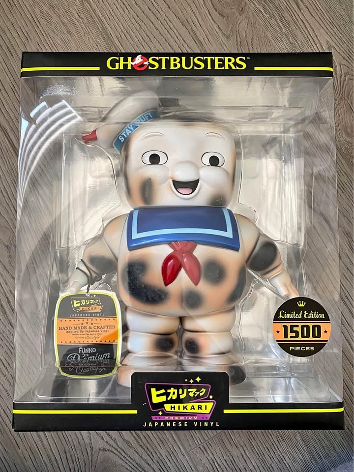 Ghostbusters Burnt Stay Puft 19cm Hikari Vinyl Figure BNIB