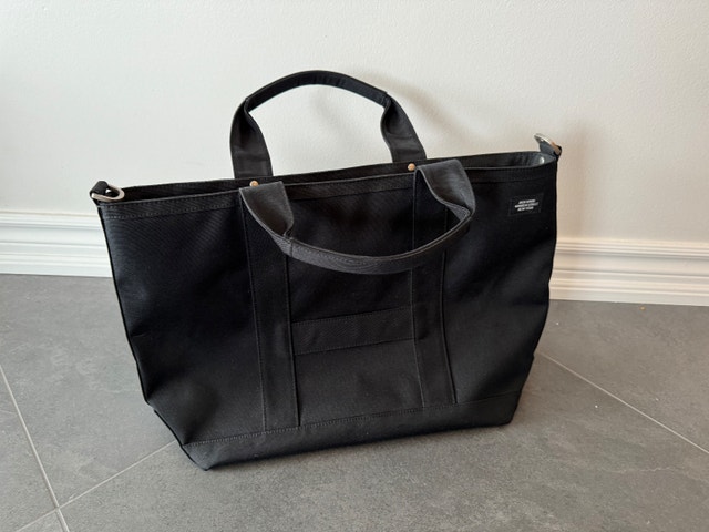 Jack Spade Large Canvas Tote Bag - NEW