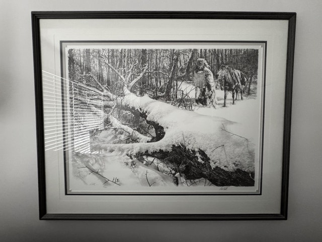 Paul Calle "End of a Long Day" Signed/Numbered Framed Print