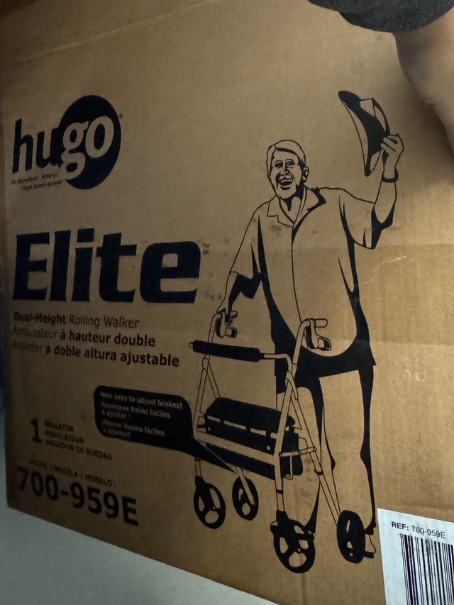 Drive Medical Hugo Elite Rollator Walker New in Box - photo 4
