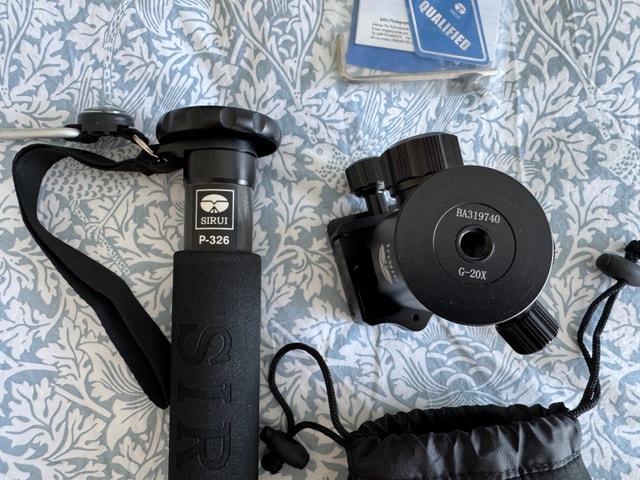 Sirui Monopod and Ballhead - NEW - photo 2