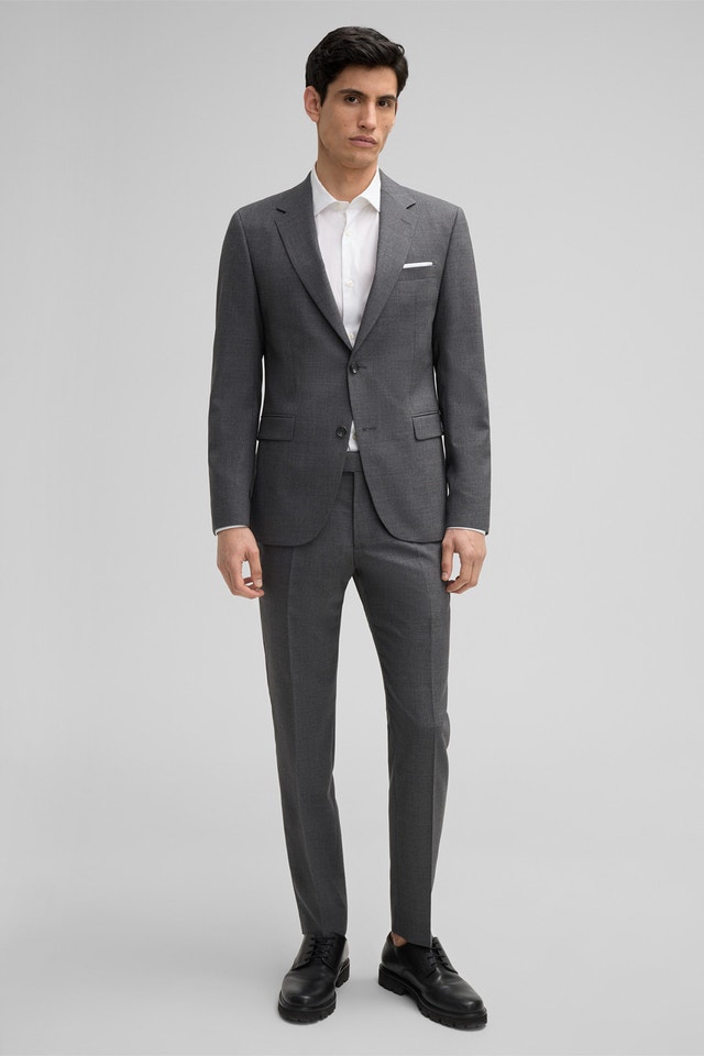 Strellson Men's 100% wool suit, Dark Grey NEW size 40 (Euro 50)