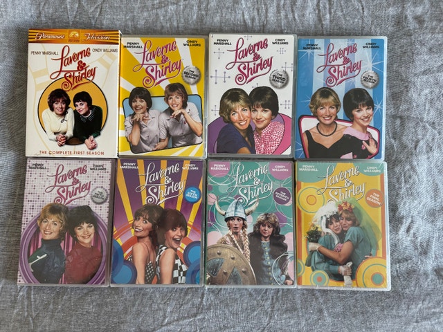 Laverne and Shirley, complete series on DVD