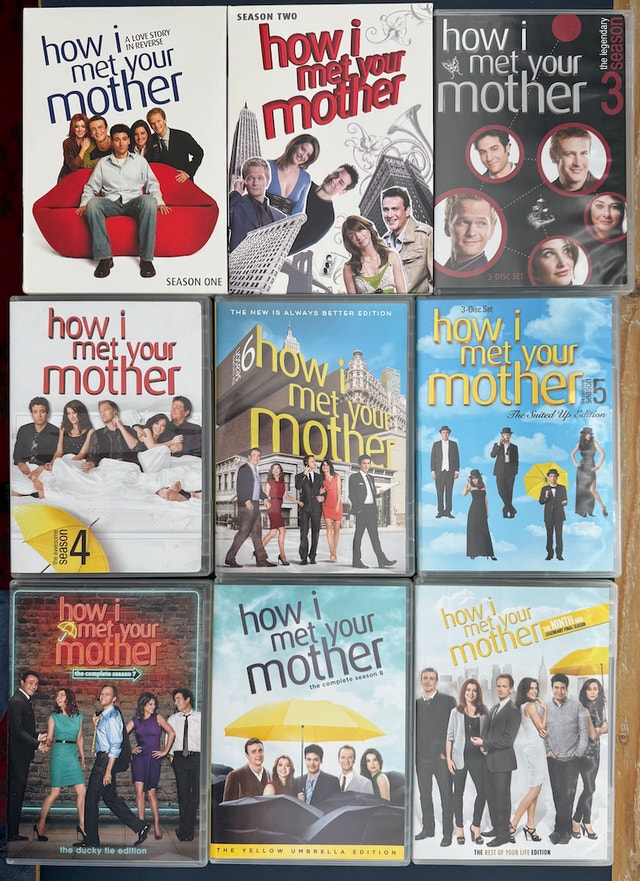 How I Met Your Mother, Complete Series, Seasons 1-9 DVD