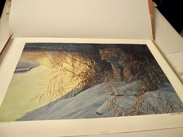 Robert Bateman Siberian Tiger Print - photo 2
