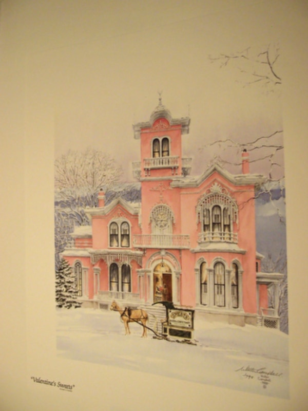 Walter Campbell Valentine Sweets signed/numbered print