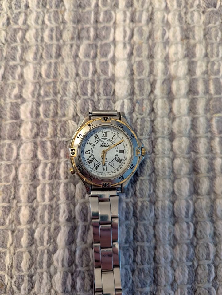 Vintage Timex watch with tachymetre