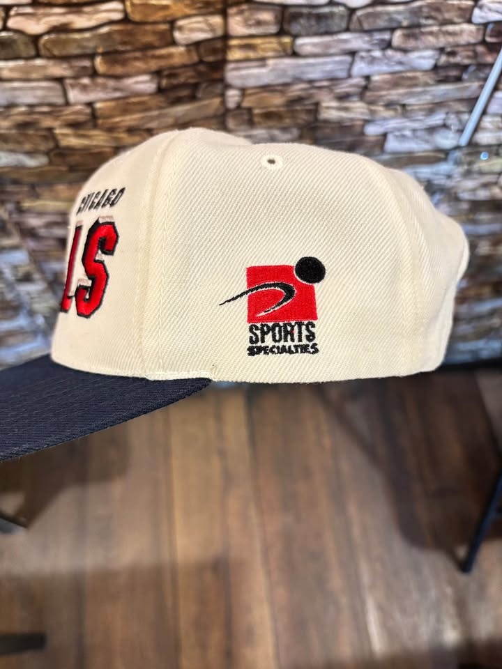 Vintage Chicago Bulls Hat Shadow Sports Specialties Snapback Cap - photo 4