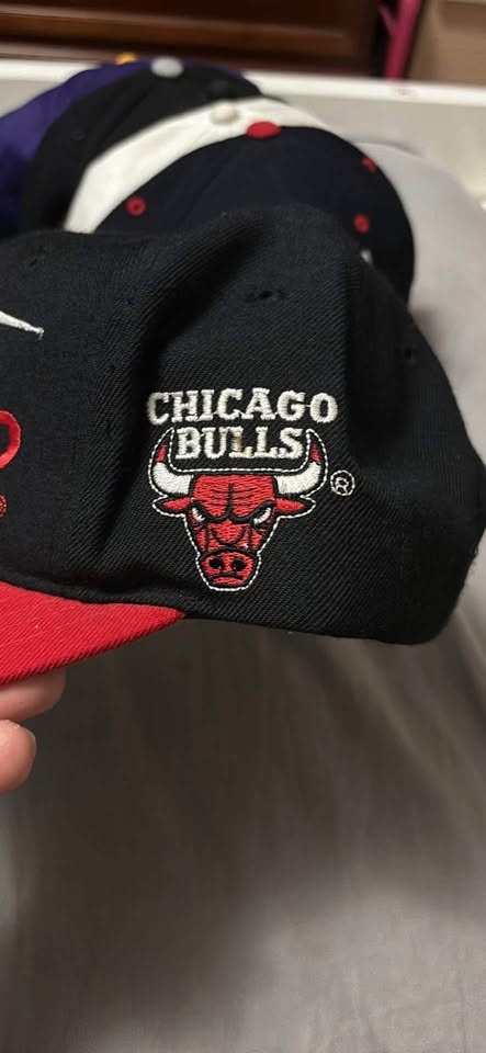 Chicago Bulls Starter Vintage Script 3D Snapback Hat - photo 2