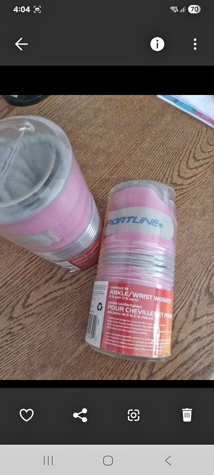 LADIES WEIGHT SET