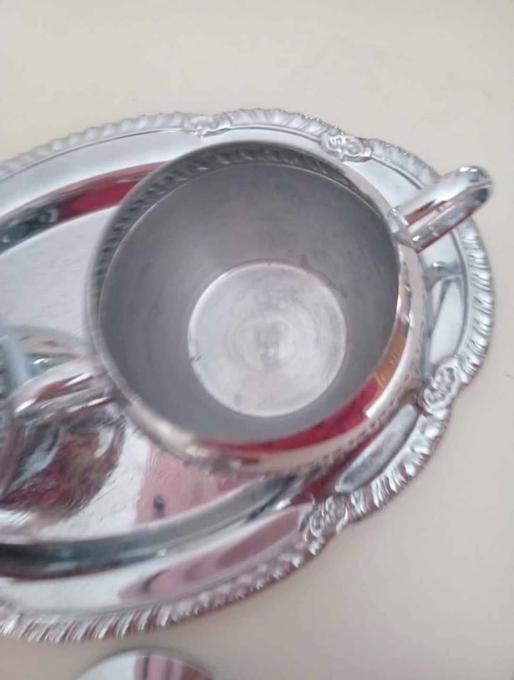 SILVER TEA SET - photo 4