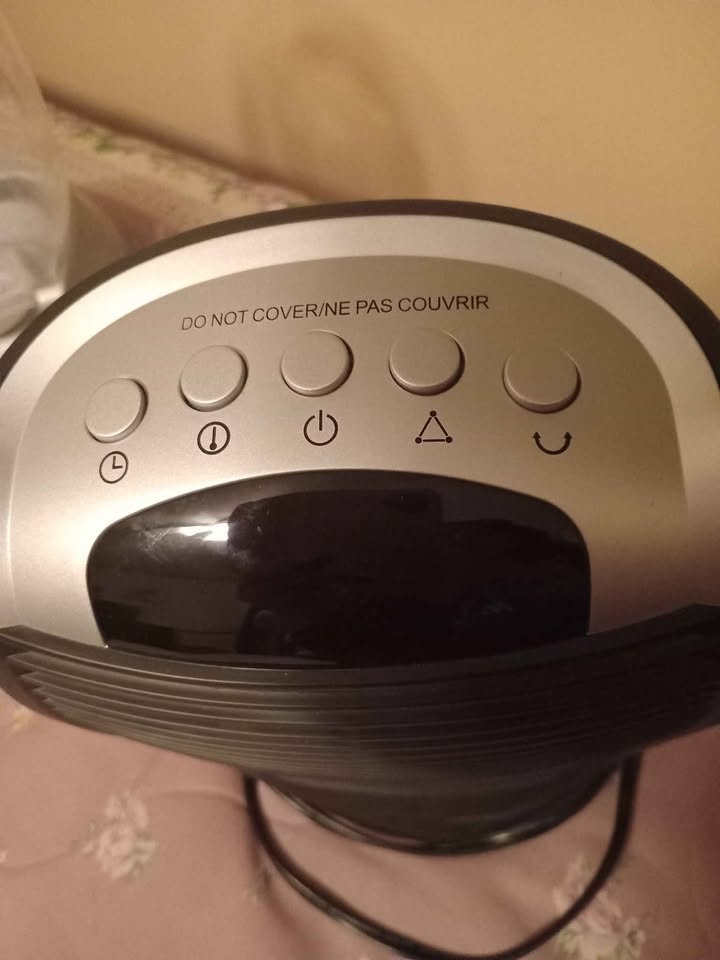 Black and Silver Electric ceramic  Heater - photo 4