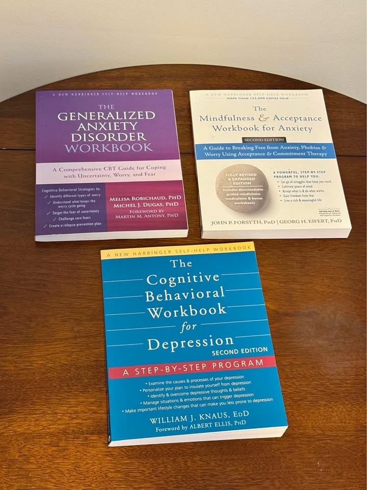 Mental Health Books x4