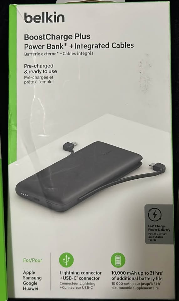 Bellingham Power bank/with integrated cables Please read descrip - photo 2
