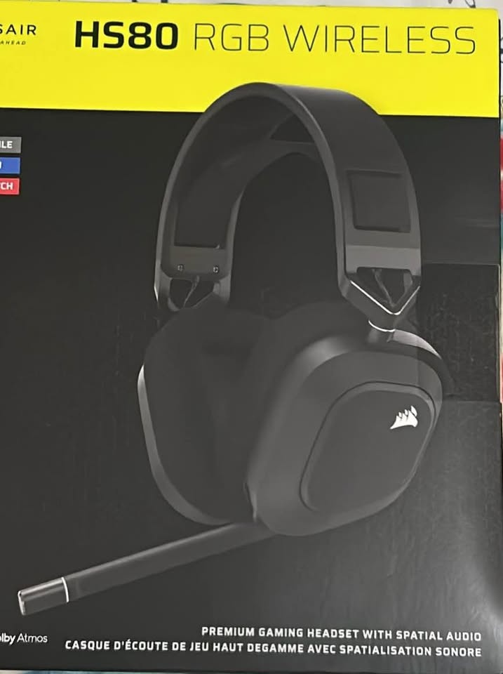 Corsair HS80 RGB wireless🥕 - photo 2