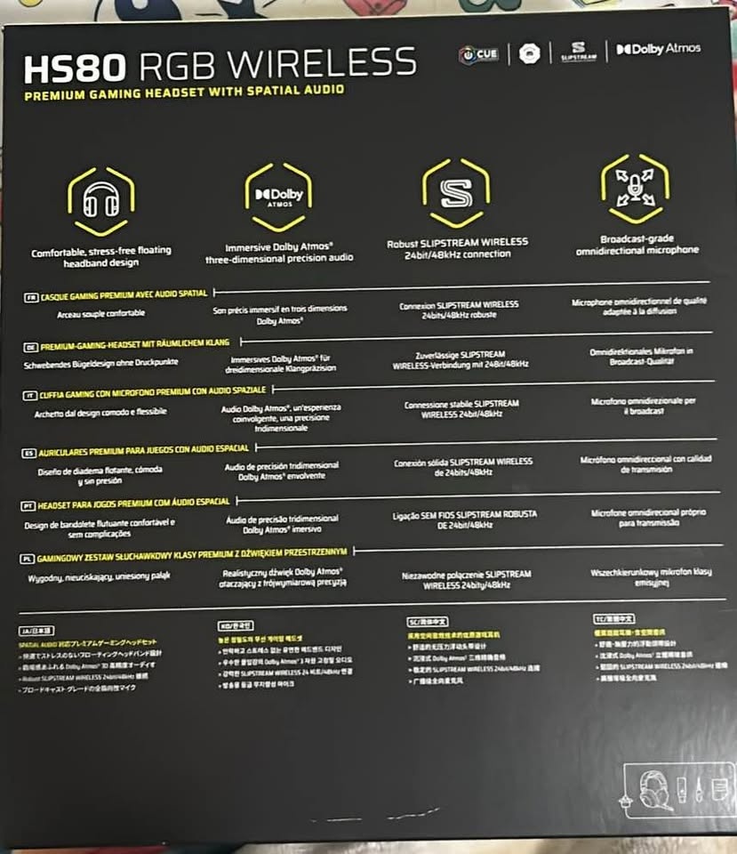 Corsair HS80 RGB wireless🥕 - photo 5