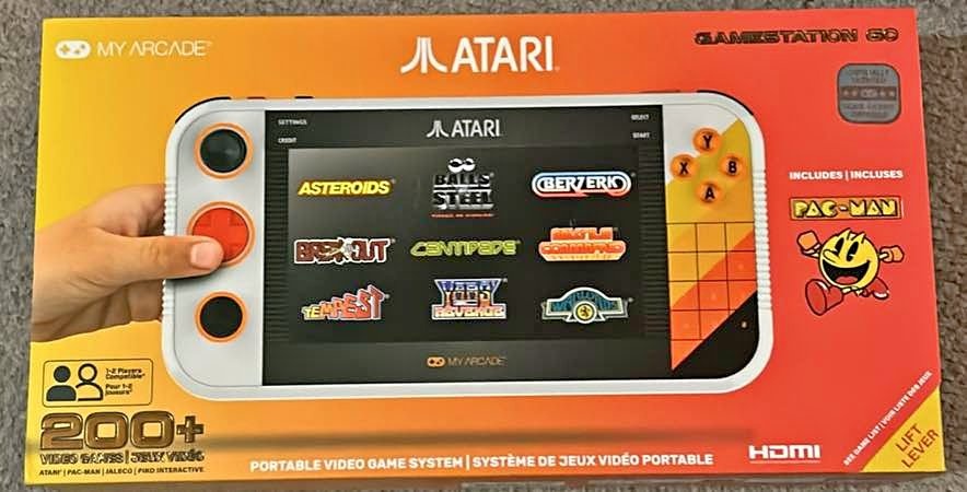 My Arcade ATARI portable video game 🥕