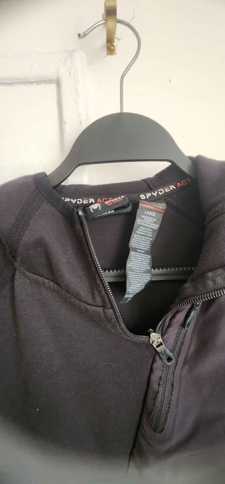 Men's Spider Proweb 1/4 zip hooded sweatshirt - photo 3