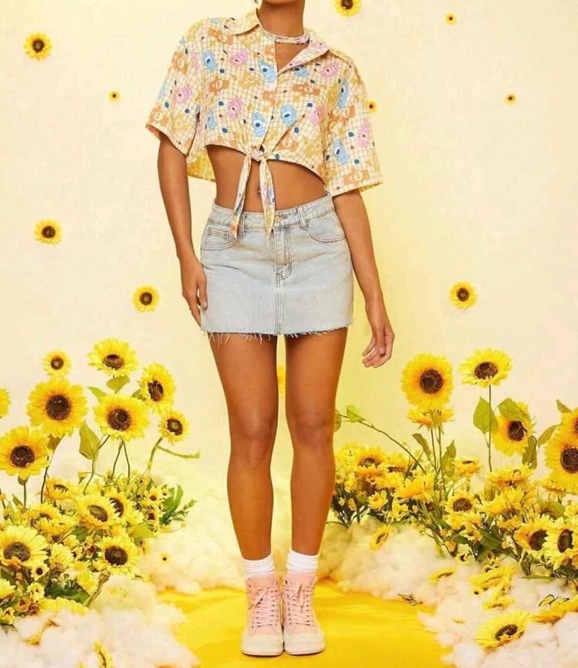 Cute Care Bears Crop Top Shirt * Nostalgia * Summer * NEW - photo 4