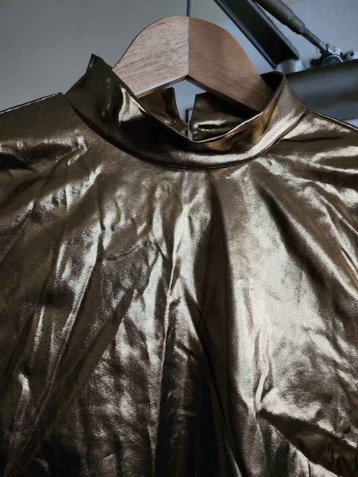 Beautiful Metallic Gold Bodycon Dress * Party * Clubbing * NEW - photo 5