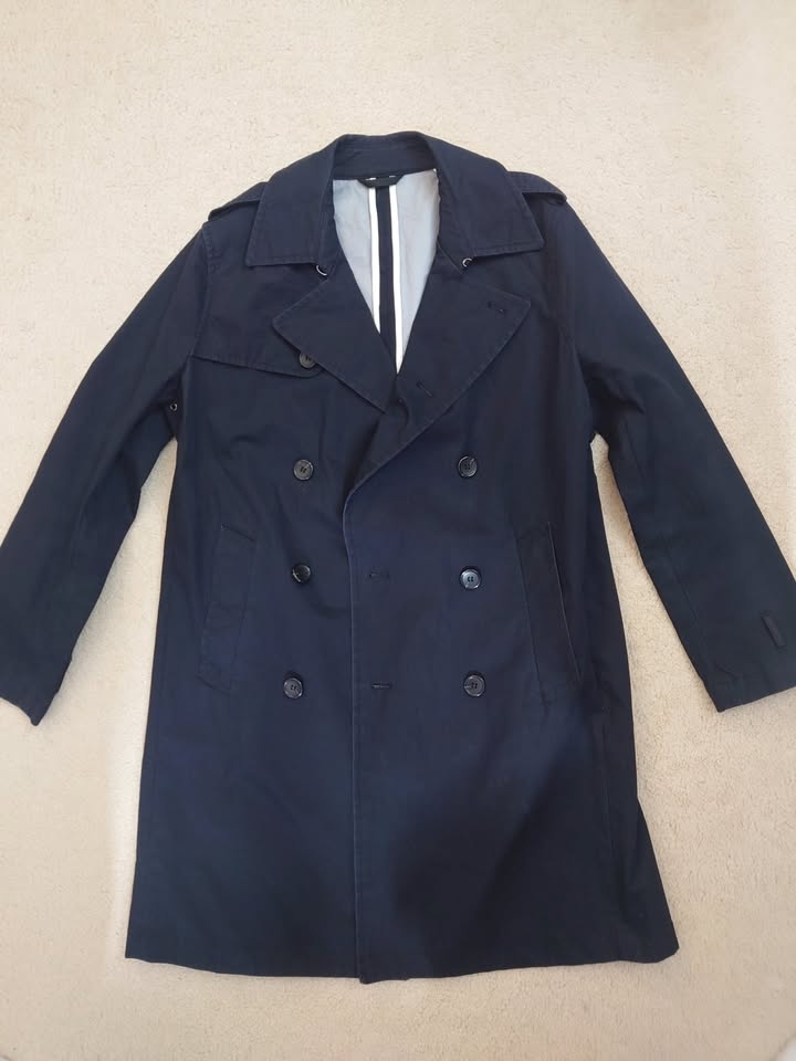 Men's Trench Coat LIKE NEW 40R - photo 3