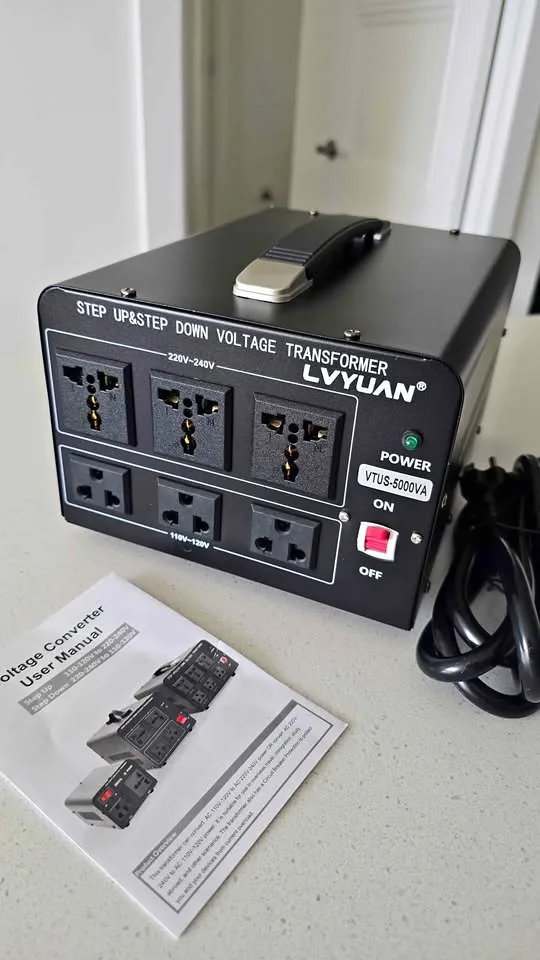 5000W Heavy Duty Voltage Converter/Transformer thumbnail