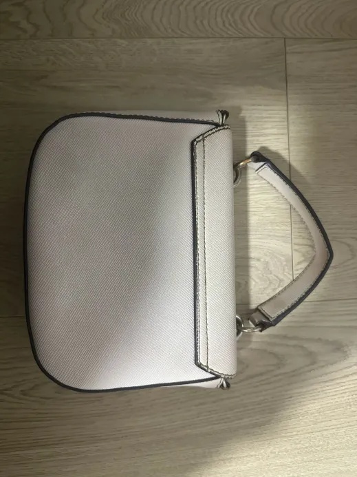 Guess Saffiano Faux-Leather Crossbody Bag - Soft Pink - photo 2