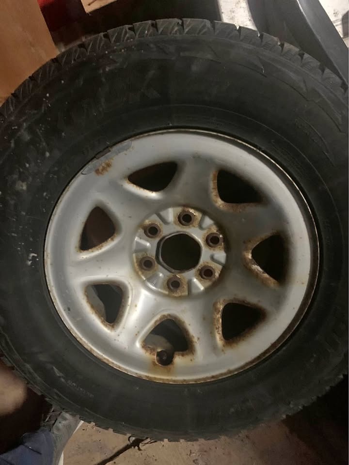 GMC Serria snow tires