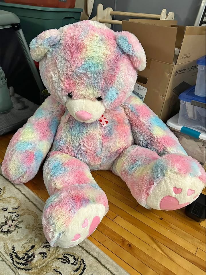 Dan Dee Colourful Valentine’s Day Giant Teddy Bear 🥕