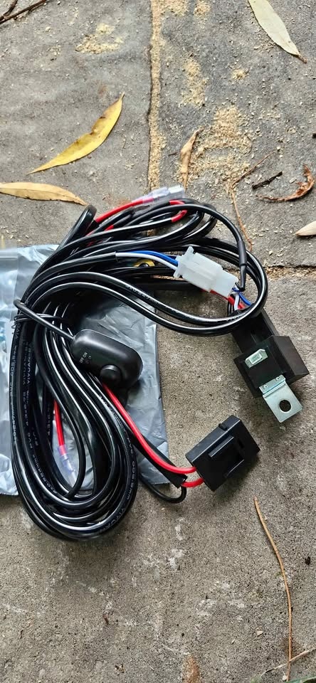 LED Light Bar Wire Harness Kit 12V 18AWG