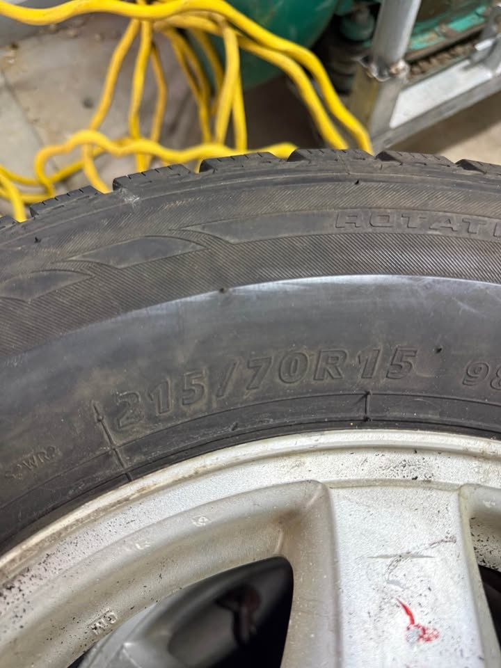 5x115 rims and winter tires - photo 2