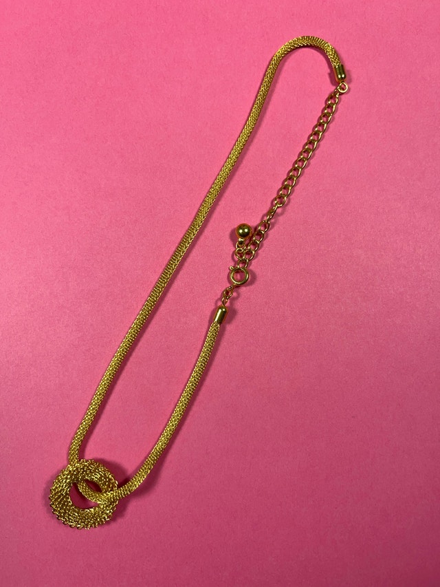 Gold Tone Necklace - photo 3