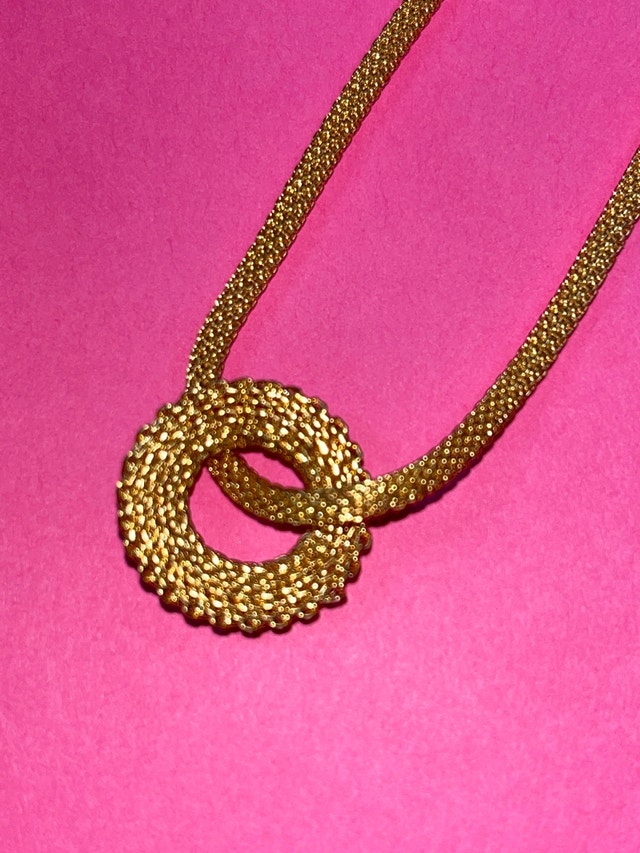 Gold Tone Necklace - photo 4