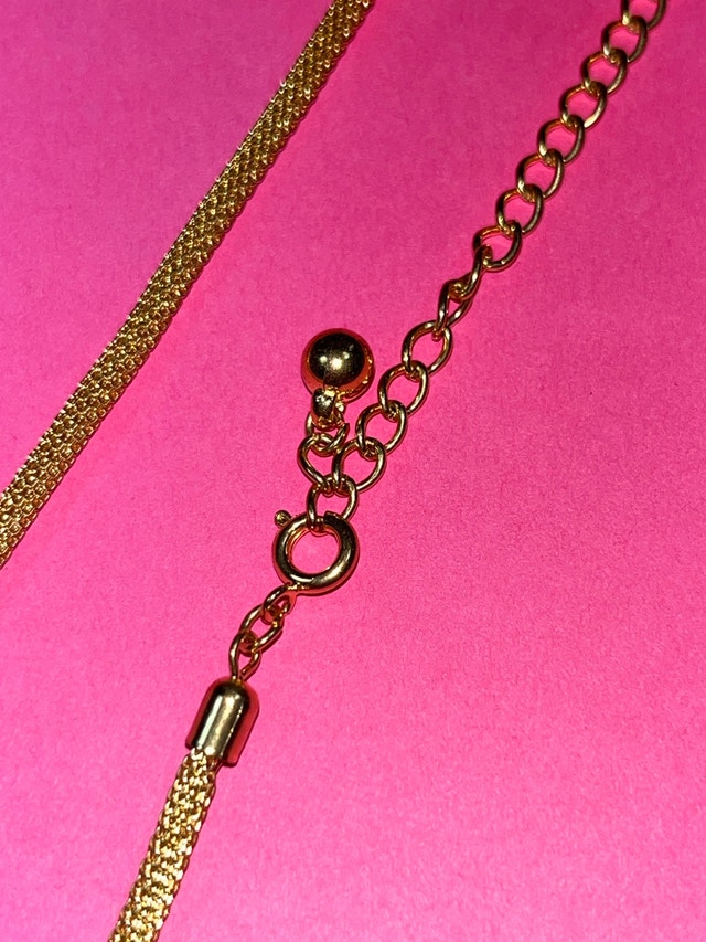 Gold Tone Necklace - photo 5