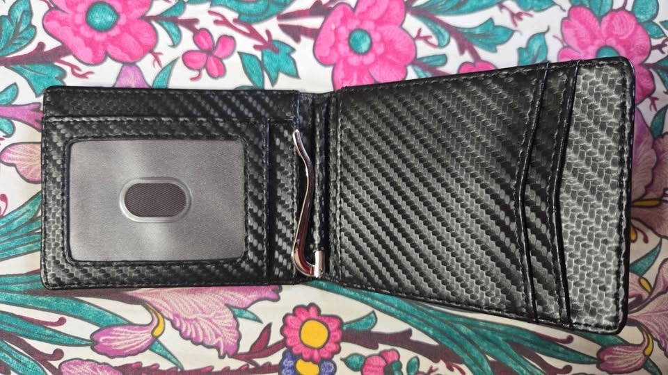 Men's RFID Blocking Multi-Functional Ultra with money clips - photo 2