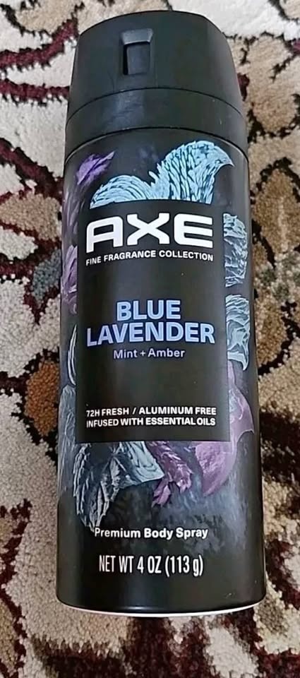 Axe Body Spray Blue Lavender 4 oz