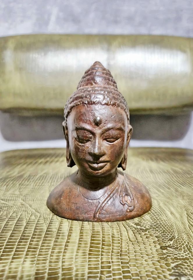Old Buddhist Head $40