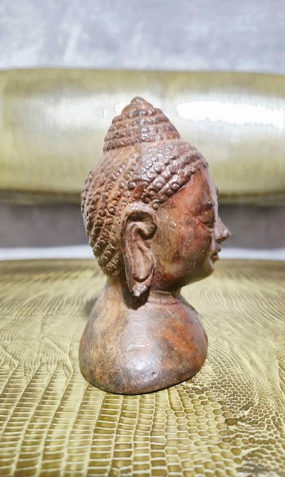 Old Buddhist Head $40 - photo 4